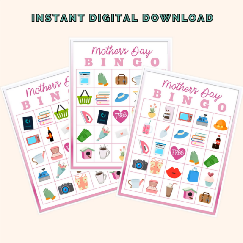 Mother's Day Bingo – Printable Group Activity