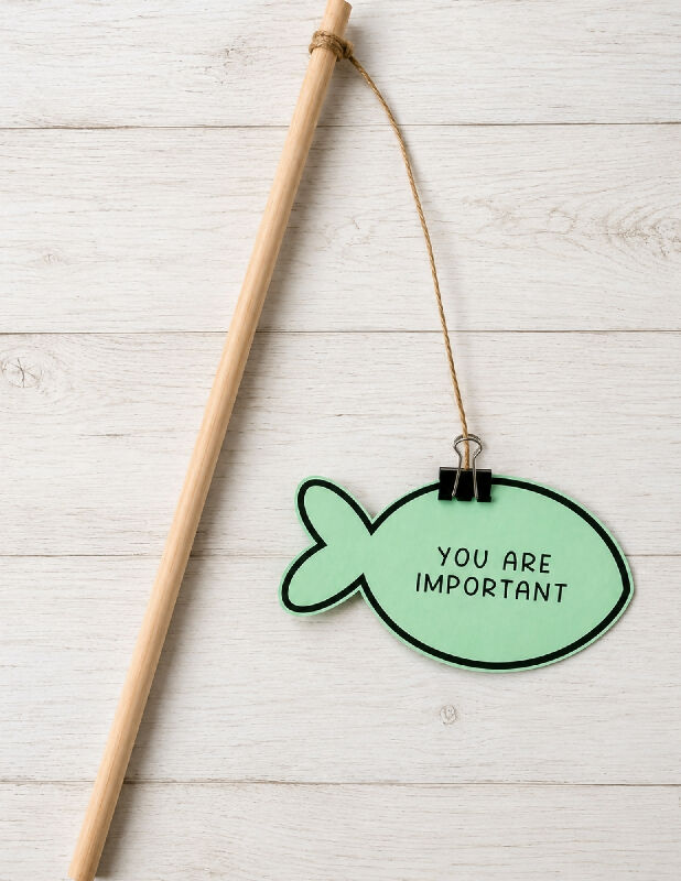 Fishing for Compliments, Printable Affirmation Cards, Protocol Included for Self Esteem Group Activity