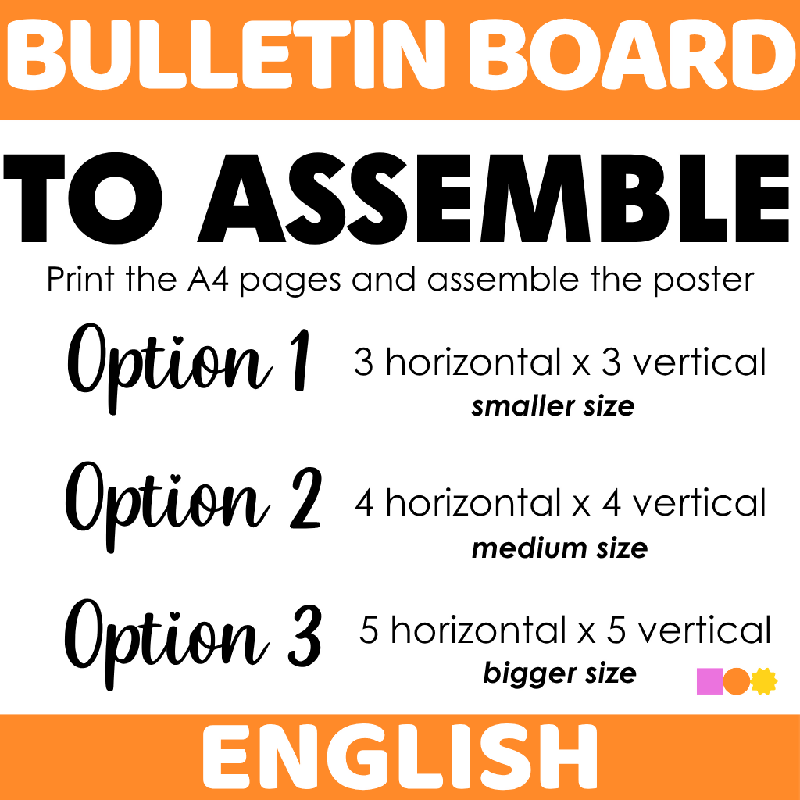 October-Themed Bulletin Board Display for Seniors | Autumn Printable 3-Size Kit for Senior Living Communities and Activity Directors Fall Season