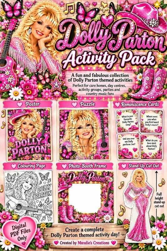 assorted dolly parton pack