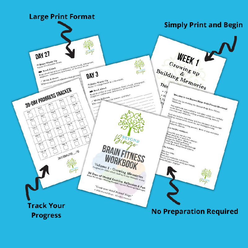 Brain Fitness Workbook Volume 1: Growing Memories