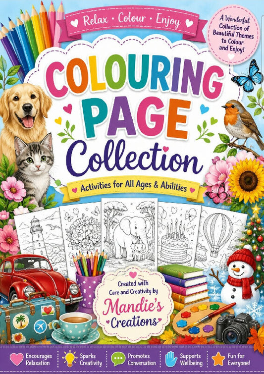 COLOURING PAGES FOR EVENTS