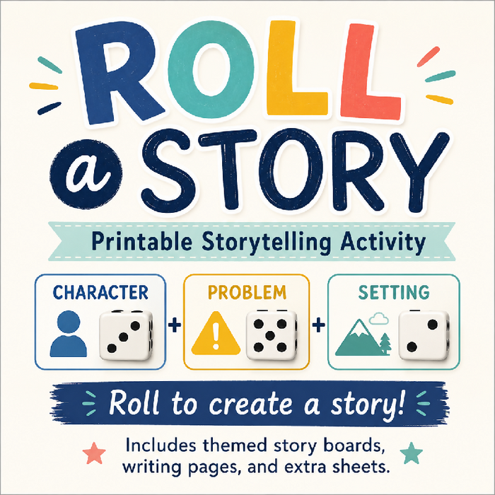 Roll-a-Story: Creative Storytelling Activity Packet