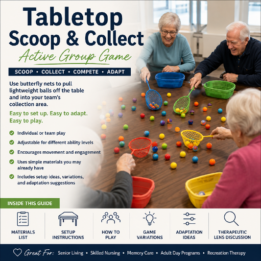 Tabletop Scoop & Collect Game