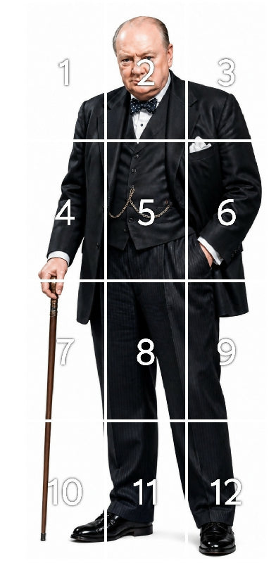 3 churchill stand ups to print and make