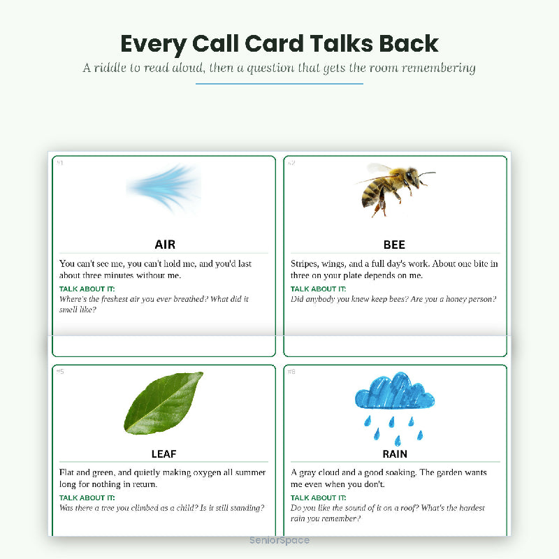 Earth Day Bingo , 25 Printable Nature Cards, Call Cards with Clues,