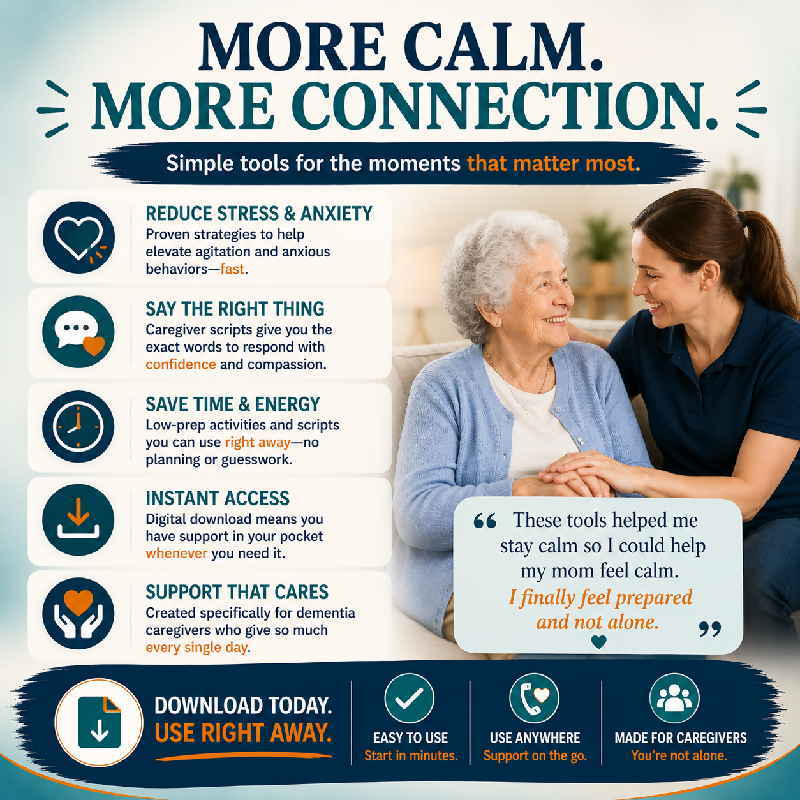 Calm in Minutes: 50 Instant Calm Activities for Dementia Care