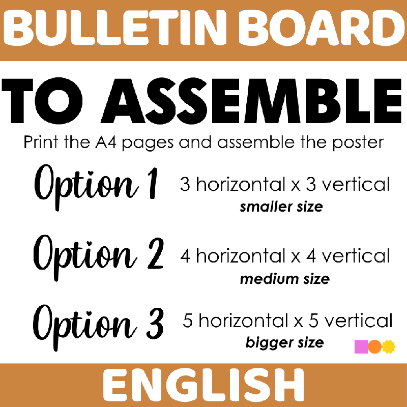 Thanksgiving-Themed Bulletin Board Display for Seniors | November Printable 3-Size Kit for Senior Living Communities and Activity Directors Fall Season
