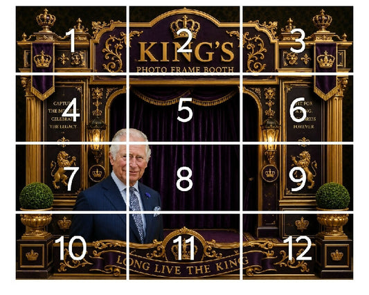 👑 King’s Royal Photo Frame Booth 👑