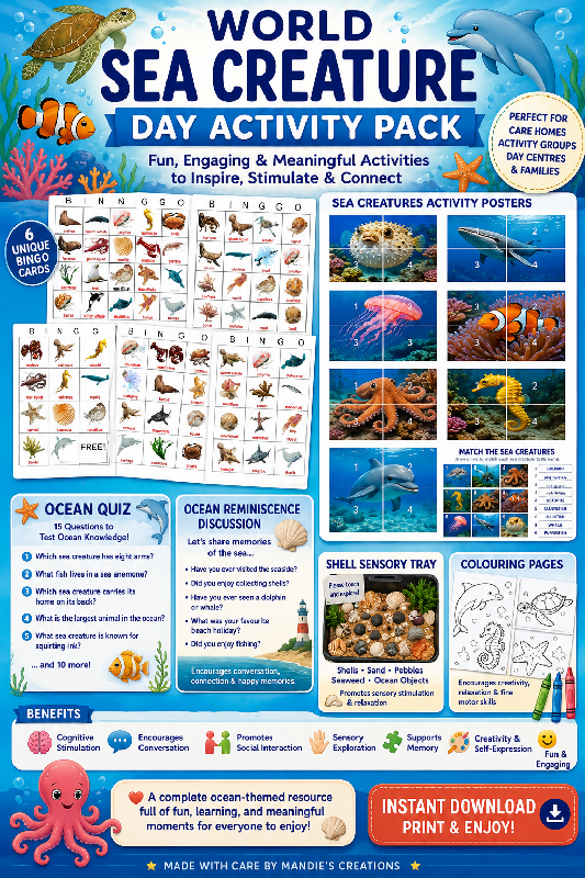 world sea creatue day