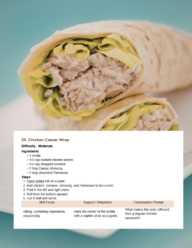 50 No-Cook Life Skills Activities for Seniors | Sandwiches