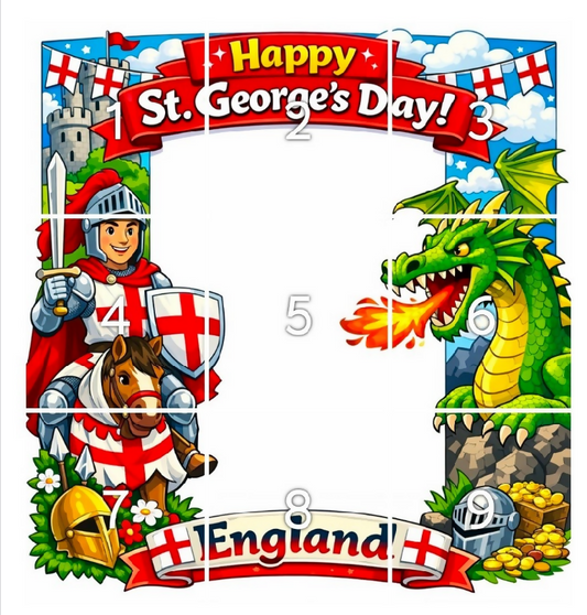 st georges day photo booth