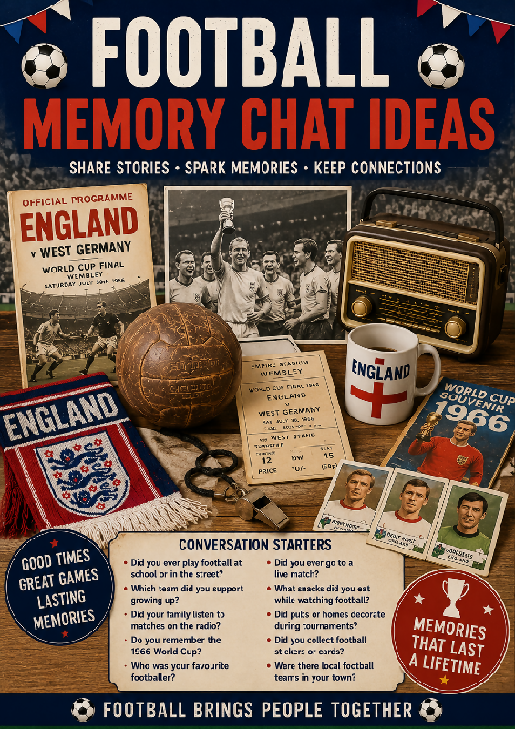 football memory chat ideas