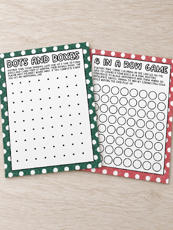 Christmas Word Game Puzzle Printable Worksheet Bundle, Holiday Word Search, Word Scramble and Decoder Secret Message, Festive Party Activity