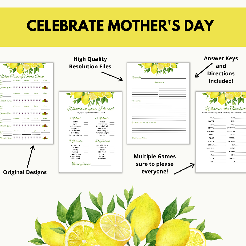 Mother's Day Activity Bundle for Seniors