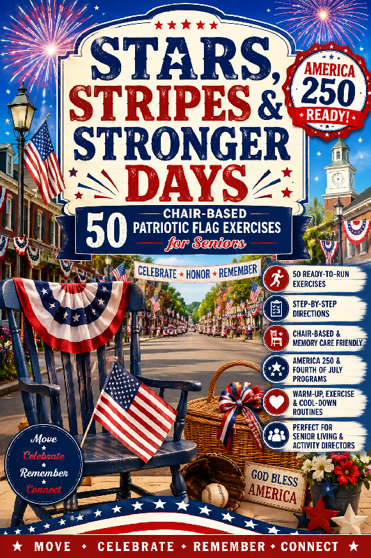 🇺🇸 STARS, STRIPES & STRONGER DAYS 50 Chair-Based Patriotic Flag Exercises for Seniors