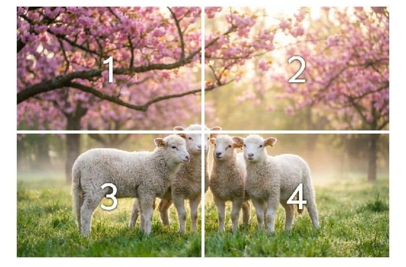 ponies and lambs posters