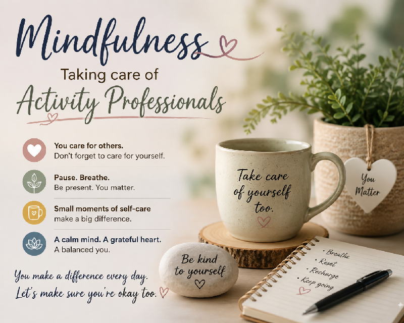 Mindfulness: Taking Care of the Activity Professionals