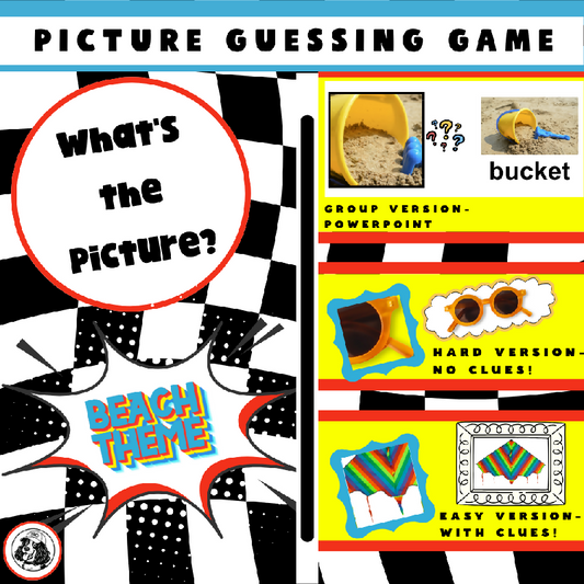 What's the Summer Picture? | Easy, Hard, Group & PowerPoint Versions