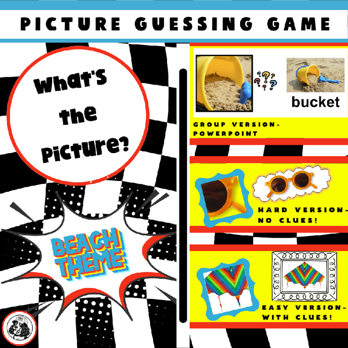 What's the Summer Picture? | Easy, Hard, Group & PowerPoint Versions