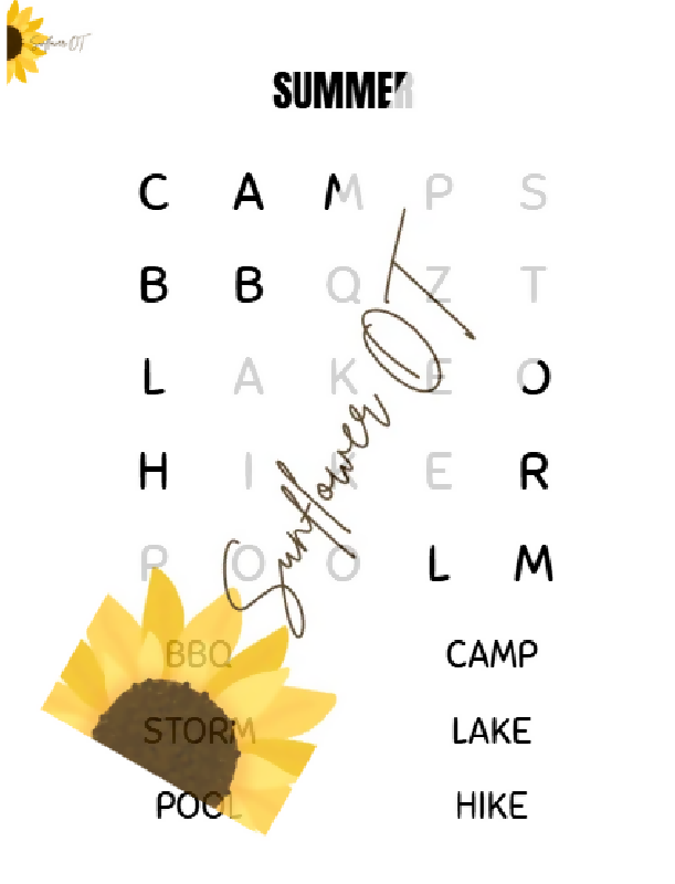 5x5 word search promo