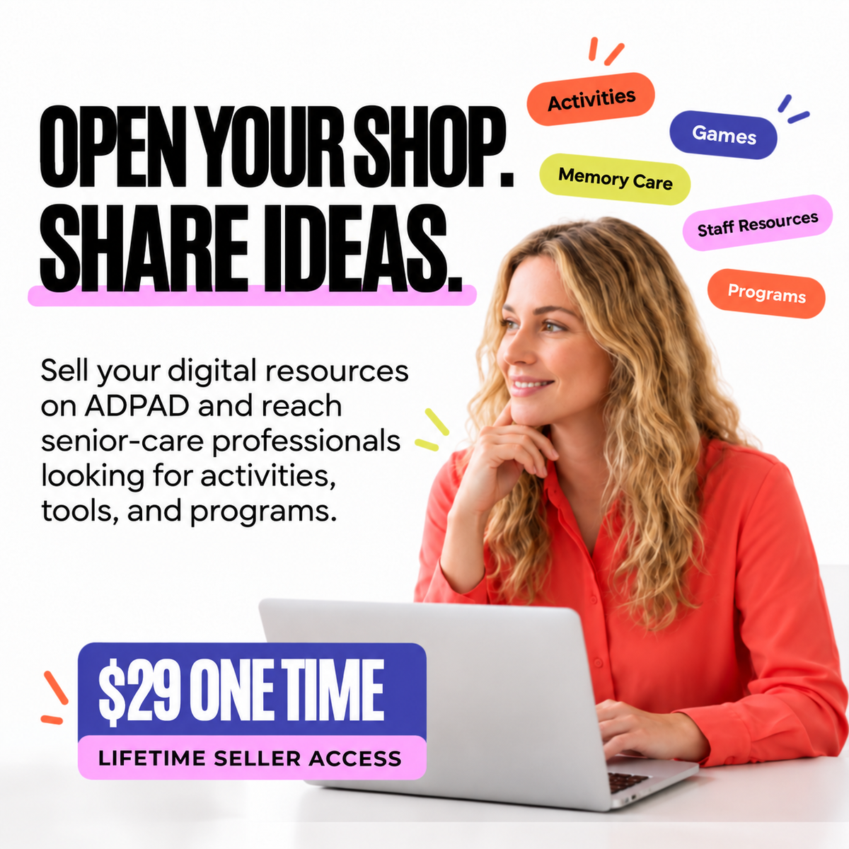 Become a Seller - Lifetime Access