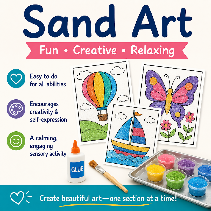 Easy Sand Art Activity Guide