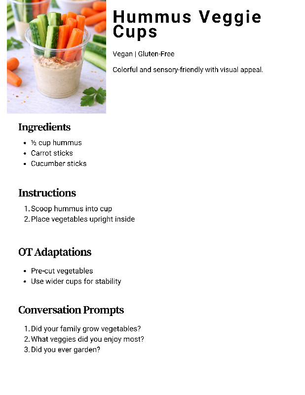 40 No-Bake Food Activities for Seniors | Memory Care Cooking Activities