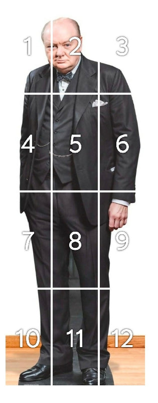 3 churchill stand ups to print and make