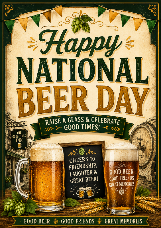 happy national beer day