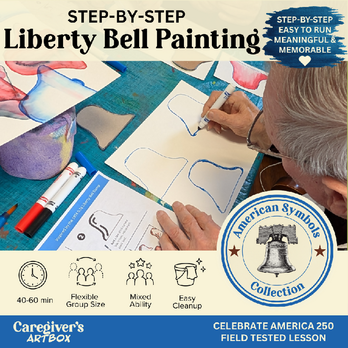 Let Freedom Ring: Liberty Bell Painting Lesson for Older Adults