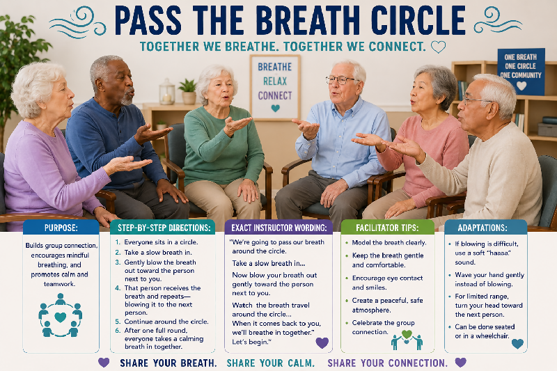 100 Fully Guided Breathwork Activities for Relaxation, Focus, Sensory Regulation & Group Engagement
