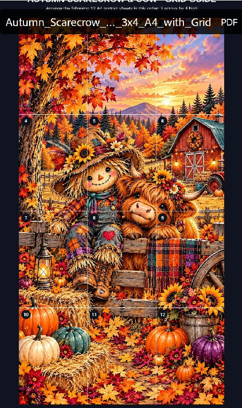 autumn theme poster
