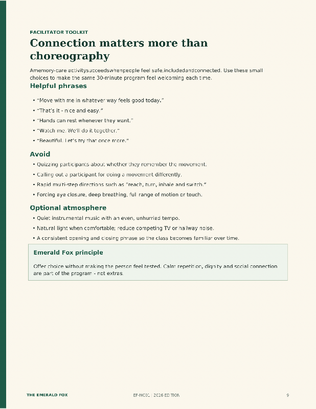 30 Min Emerald Fox Chair Tai Chi 1