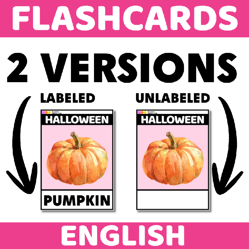 Halloween-Themed Flashcards for Seniors | Printable Cognitive Stimulation Activity for Elderly Adults and Senior Living