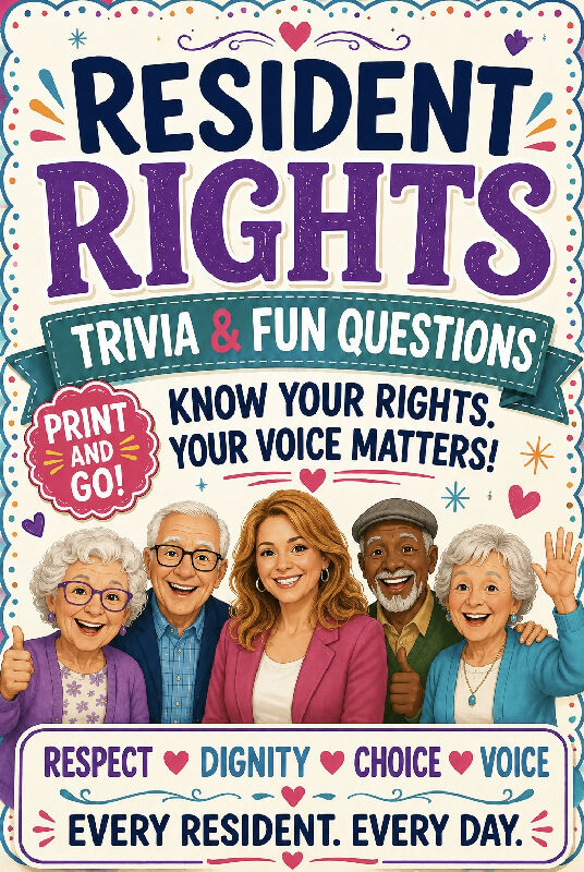 Resident Rights Trivia and Fun Questions For Seniors-Know Your Rights