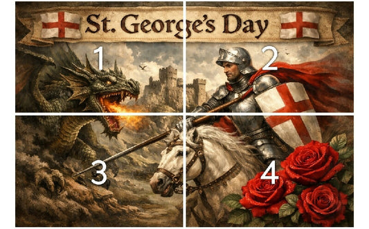 st georges day poster