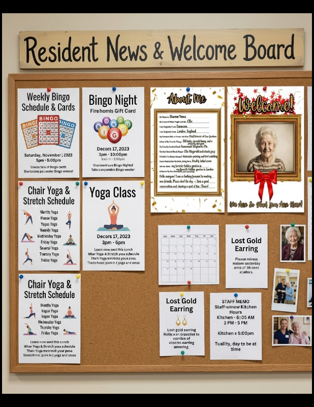 New Resident Welcome Packet for Assisted Living & Skilled Nursing | Activity Director Kit