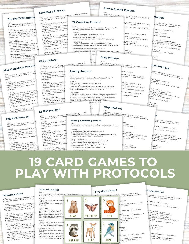 Woodland Adventure Activity Bundle: Printable No Prep Activities, Bingo Boards & Playing Cards , Multiple Campfire Games, Additional Activity Ideas, Bring the Campsite to Senior Living Themed Activities