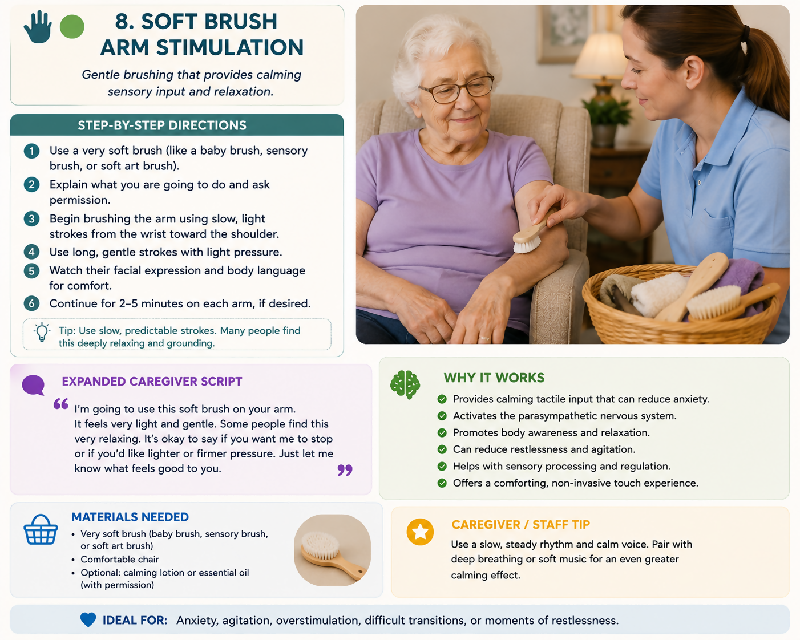 🧠 Calm in Minutes: 50 Instant Calm Activities for Dementia Care
