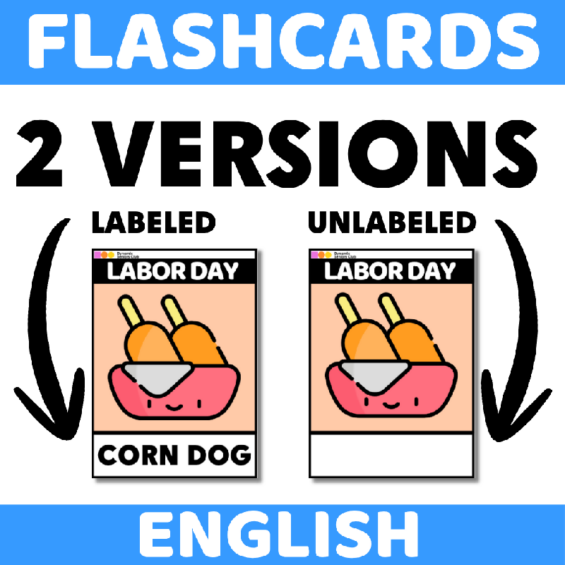 Labor Day Vocabulary Flashcards for Seniors & Memory Care | Brain Fitness & Cognitive Engagement