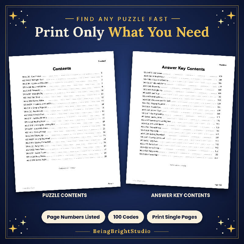 Extra Large Print Word Search for Seniors, 100 New Year Puzzles, Bonus Bingo Cards